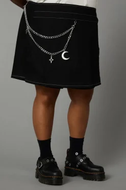 Curve Night Sky Skort