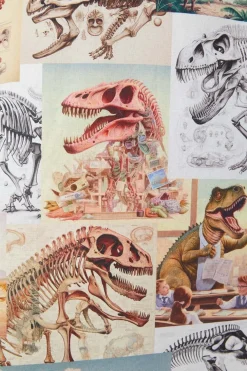 Curve Prehistoric Dino Tile Pr Dress