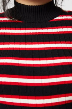 Curve Rage Stripe Knit