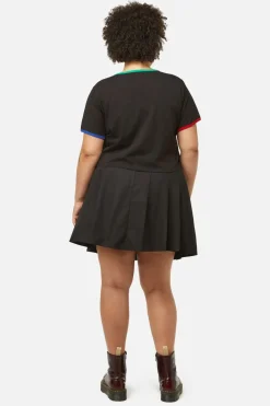 Curve Rainbow Frog Tee