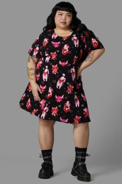Curve Stay Creepy Dress