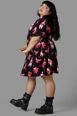 Curve Stay Creepy Dress