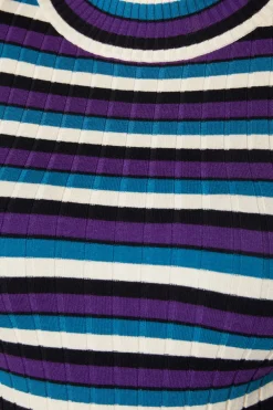 Curve Tabby Stripe Skivvy Knit