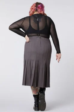 Curve Time U0026 Date Pleated Skirt