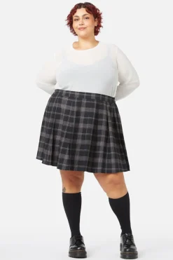 Curve Victoria Tartan Pleated Skirt