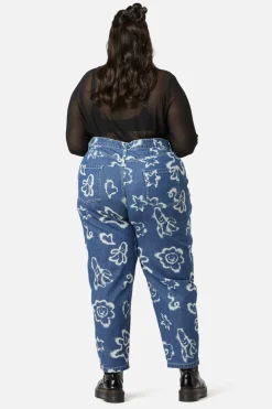 Curve White Out Denim Jeans