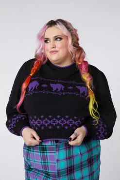 Curve You'Re Mad Knit Jumper