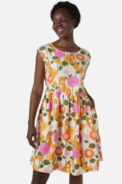 Cute Cat Sleeveless Dress