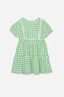 Daisy Gingham Kids Dress