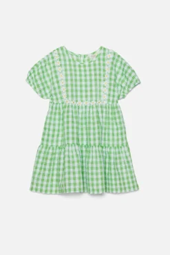 Daisy Gingham Kids Dress