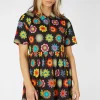 Daisy Jersey Smock Dress