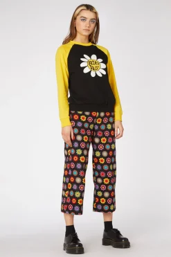 Daisy Raglan Cotton Sweater