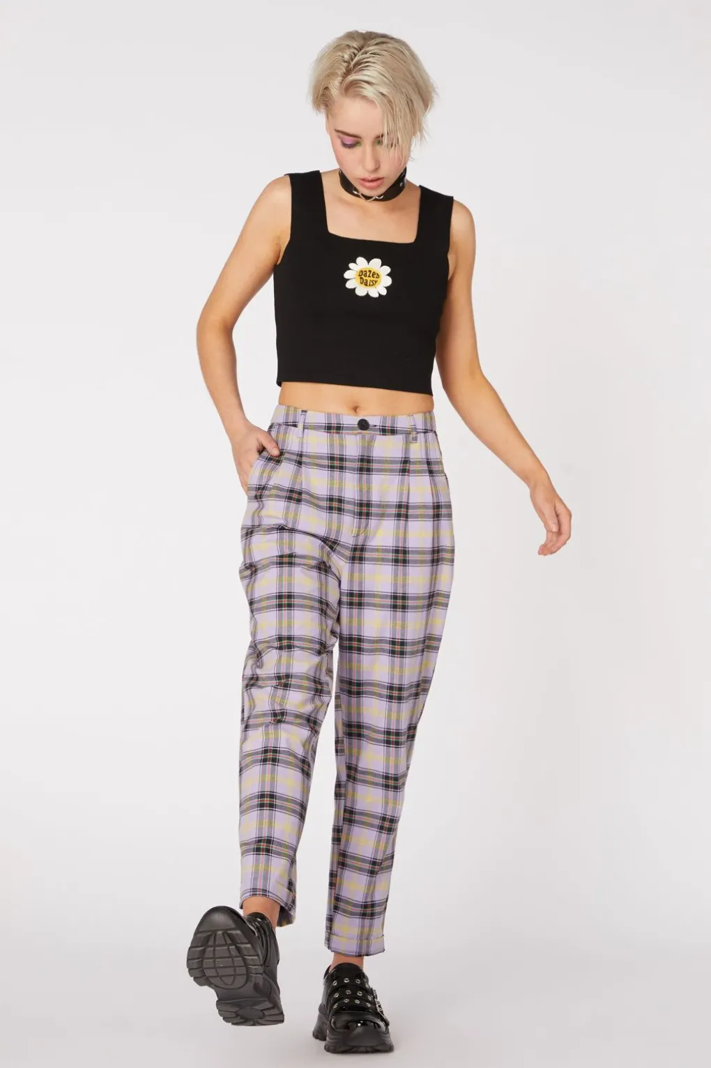 Daisy Sleeveless Rib Knit