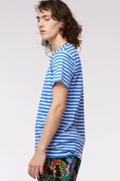 Dallas Stripes Ringer Tee