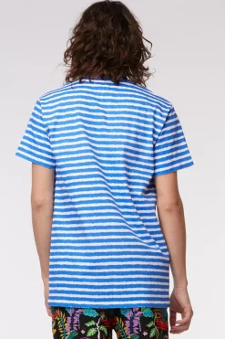 Dallas Stripes Ringer Tee