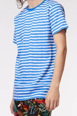 Dallas Stripes Ringer Tee