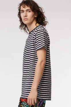 Dallas Stripes Ringer Tee