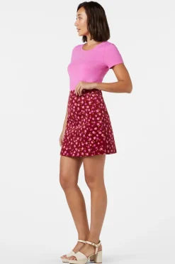 Danielle Ditsy Cord Skirt