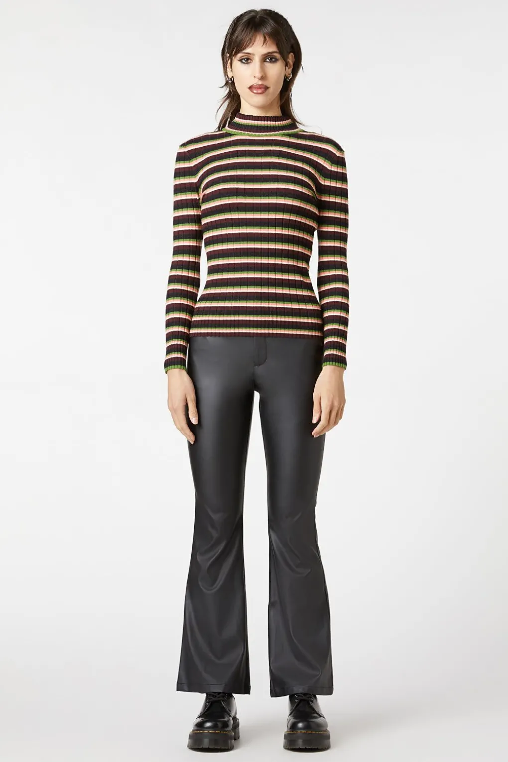 Dark Rage Stripe Knit