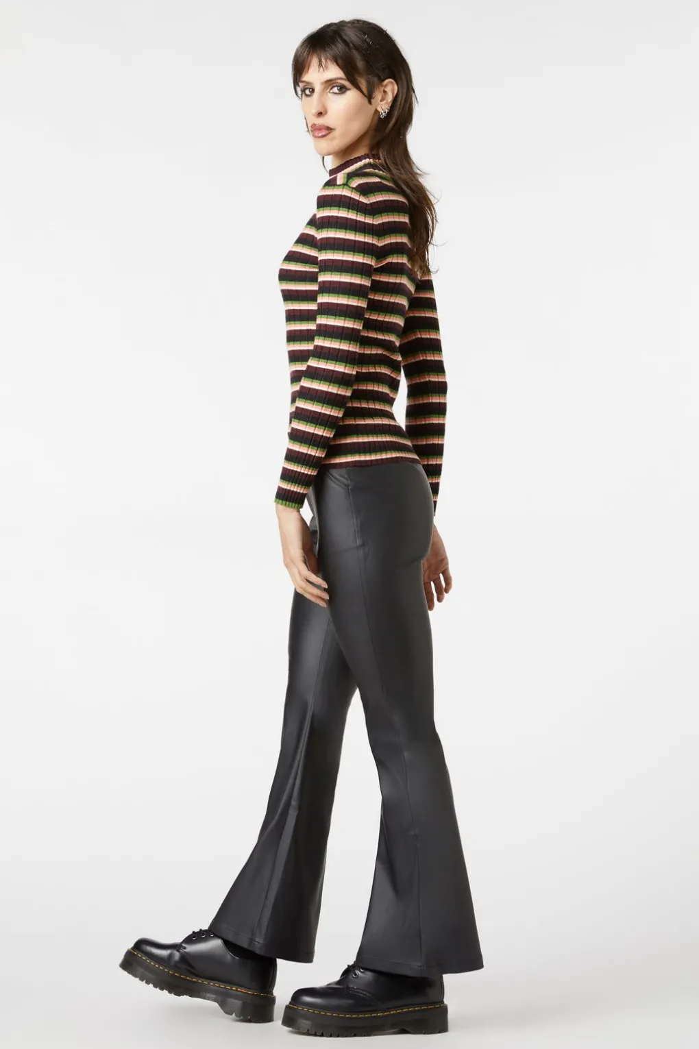 Dark Rage Stripe Knit