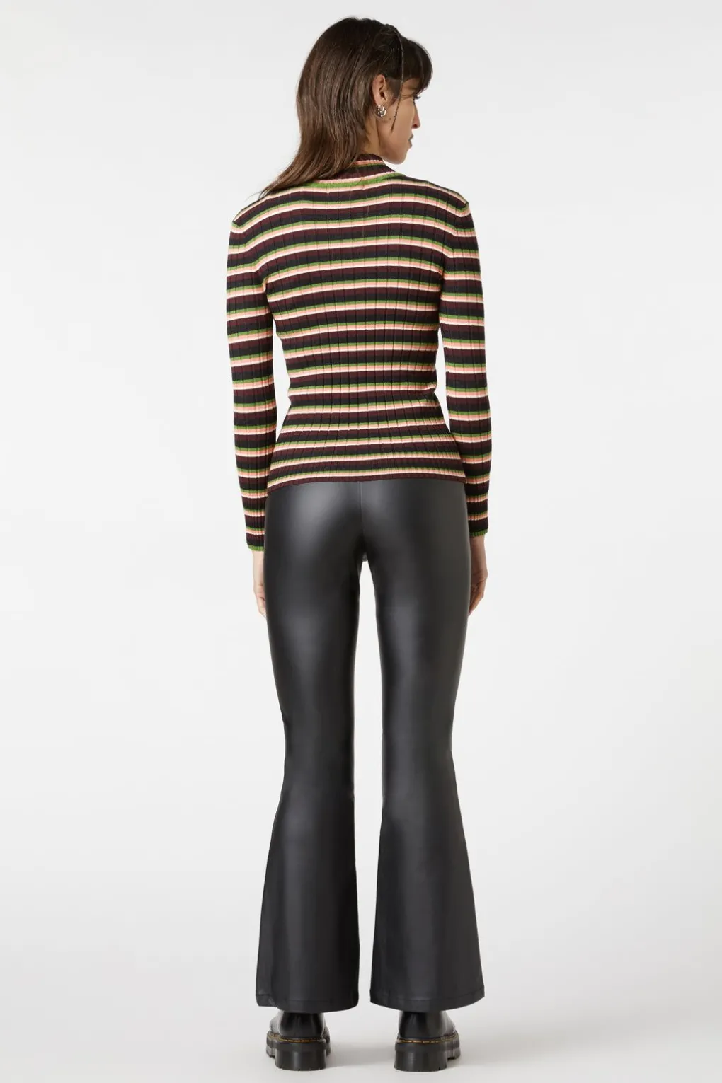 Dark Rage Stripe Knit