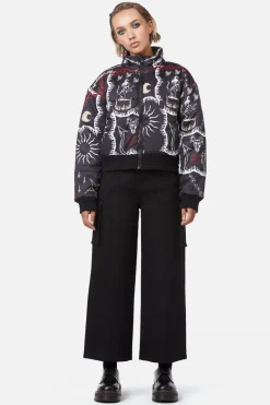 Dark Tarot Puffer Jacket