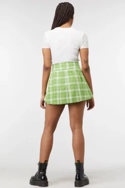 Dazed Tartan Buckle Skort