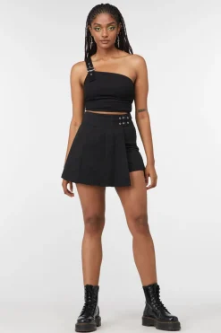 Dazed Tartan Buckle Skort