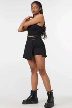 Dazed Tartan Buckle Skort