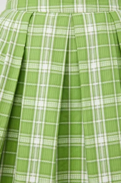 Dazed Tartan Mini Skirt