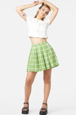 Dazed Tartan Mini Skirt