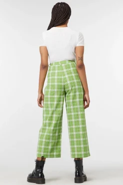 Dazed Tartan Wide Leg Pant