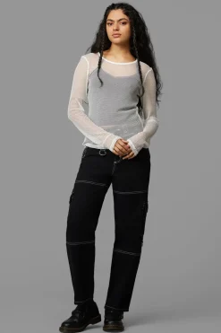 Dead Inside Mesh Top