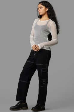 Dead Inside Mesh Top