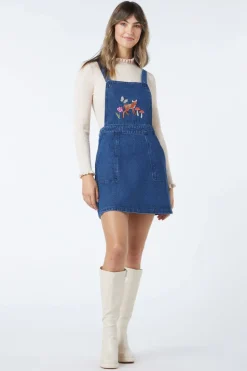 Deerly Friends Emb Pinny