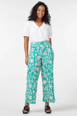 Della Floral Printed Jean
