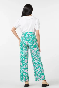 Della Floral Printed Jean