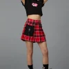 Demonic Tartan Skort