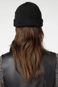 Destroyed U0026 Pierced Beanie