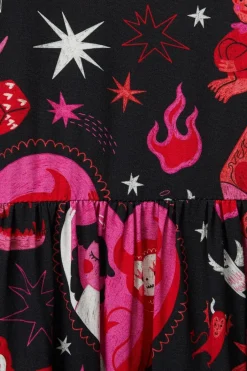 Devil Dance Party Dress