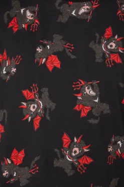 Devil Printed Cotton Tee