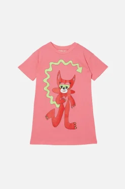 Devilish Girl Kids Tshirt Dress
