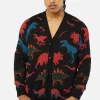 Dino Utility Knit Cardi