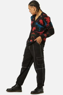 Dino Utility Knit Cardi