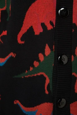 Dino Utility Knit Cardi