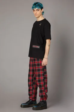 Distressed Patch Tee