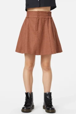 Dodo Houndstooth Skirt