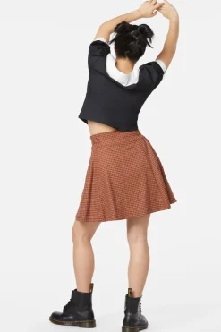 Dodo Houndstooth Skirt