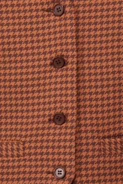 Dodo Houndstooth Vest