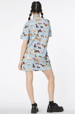 Doggo Boxy T Shirt Dress